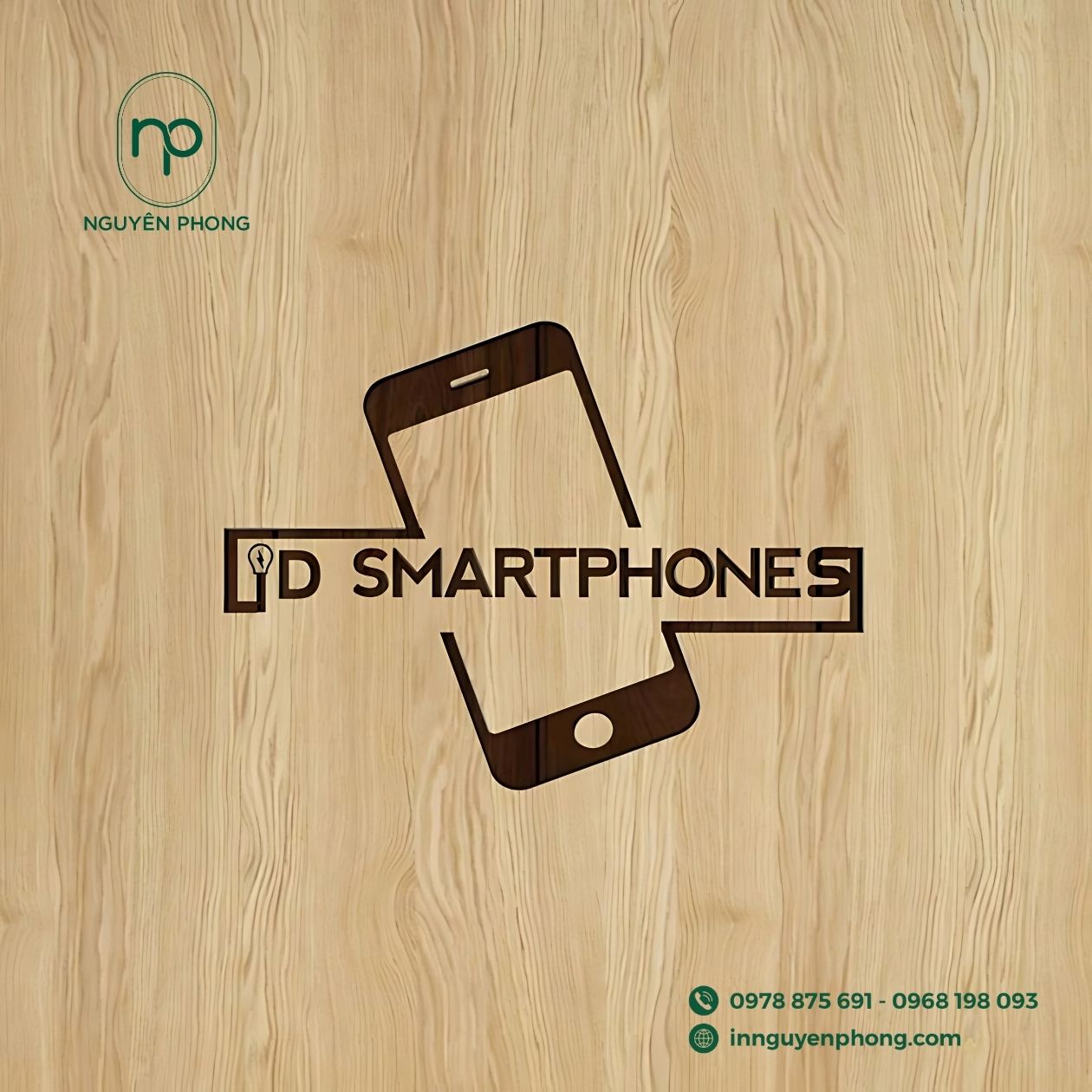 Mẫu thiết kế logo phụ kiện điện thoại 